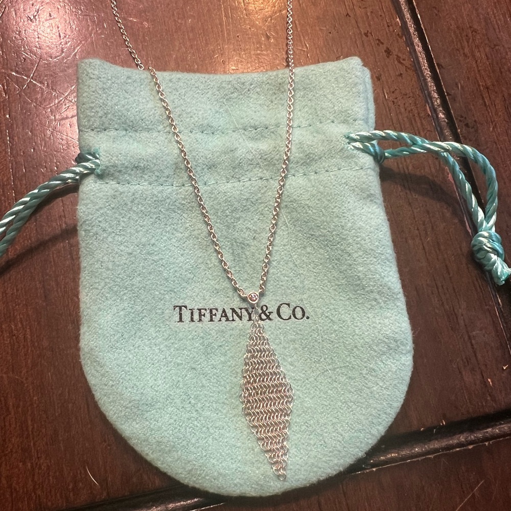 Tiffany & Co Diamond Necklace size 16